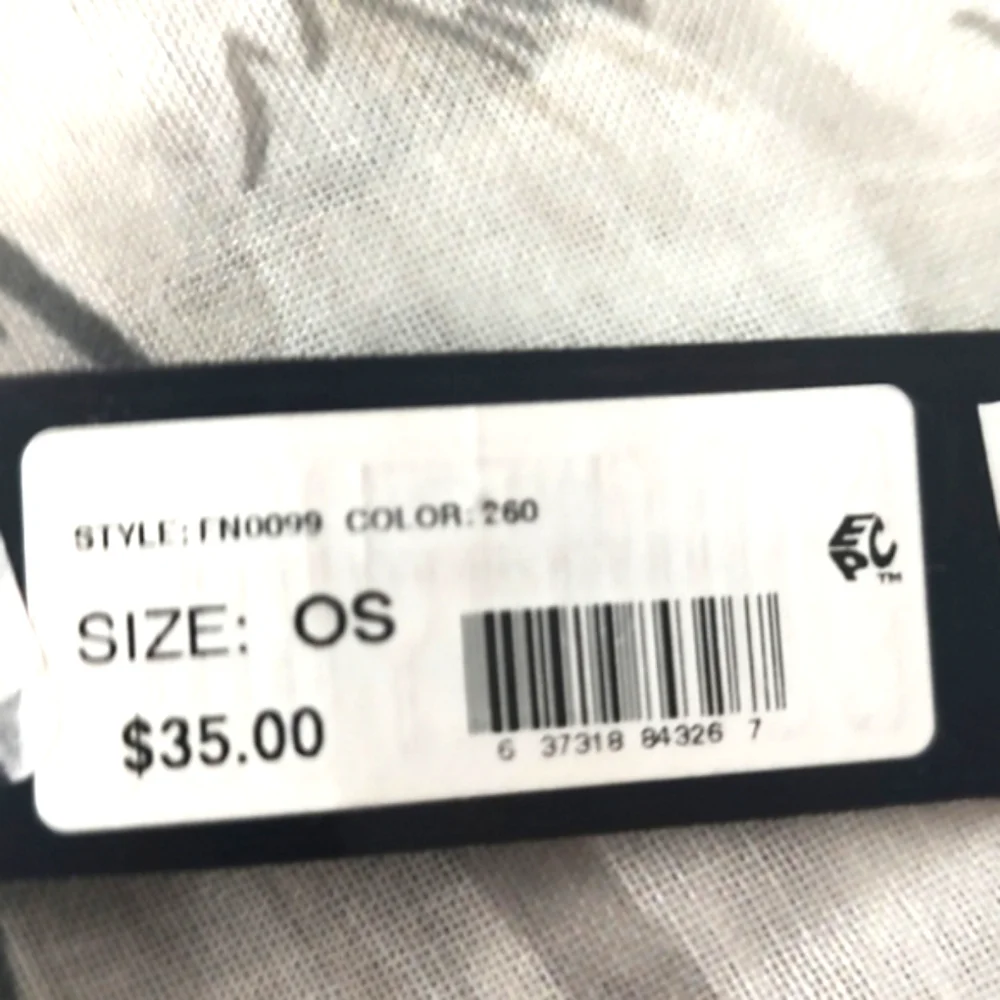 Echo 23 NYC Women's Grey Blue Floral Scarf One Size